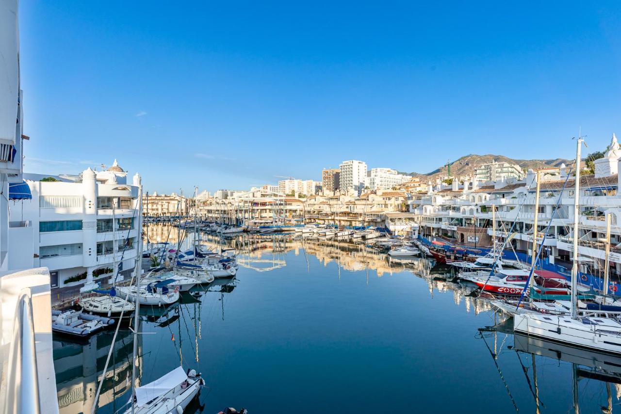 Atico Puerto Marina First Island With Sea Views And Rooftop Pool Беналмадена Екстериор снимка